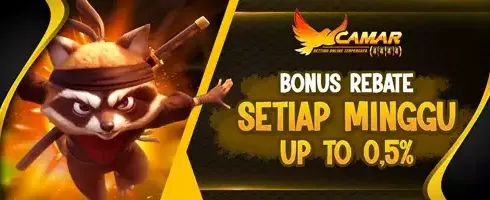 Rebate Mingguan Slot Online Terbesar promotion banner