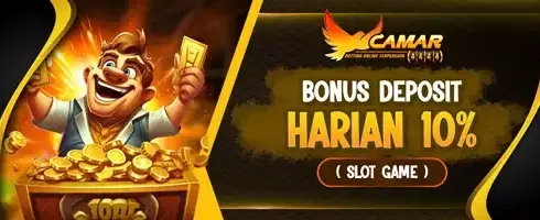 Bonus Deposit Harian 10% Tiap Hari promotion banner
